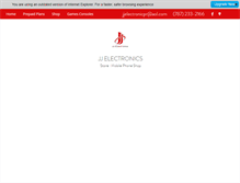 Tablet Screenshot of jjelectronicpr.com